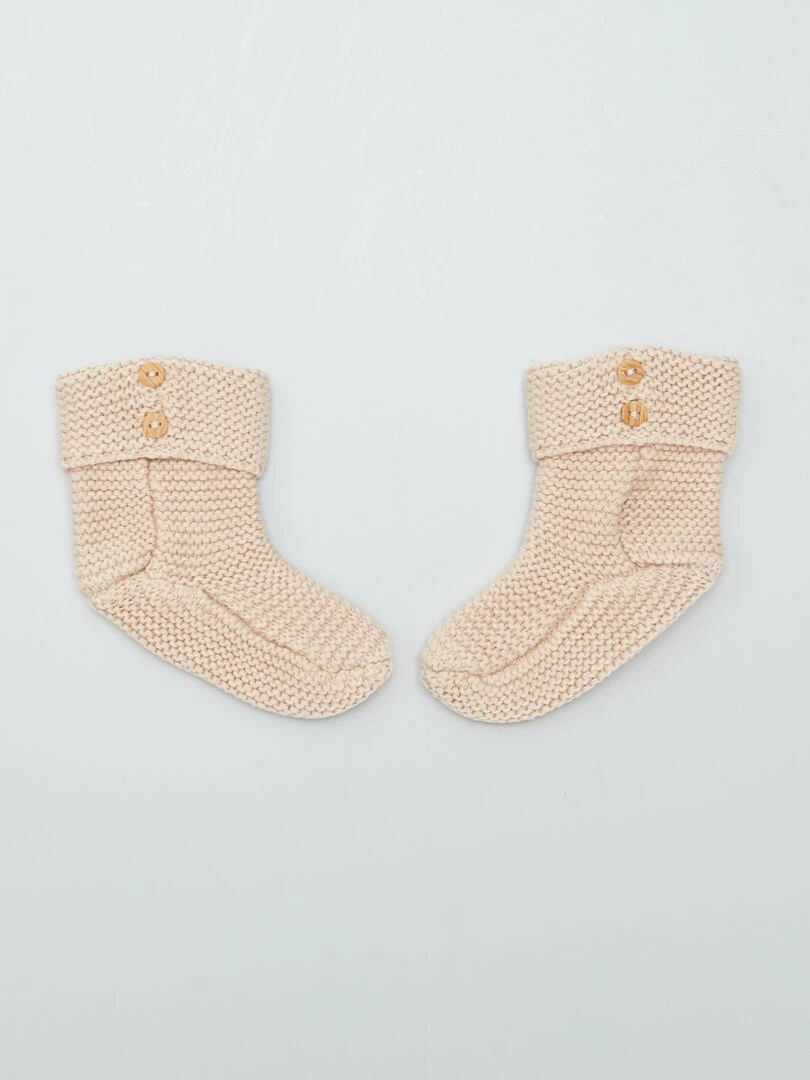 Box de naissance 'Welcome Baby' 5 pièces   Mixte   Beige