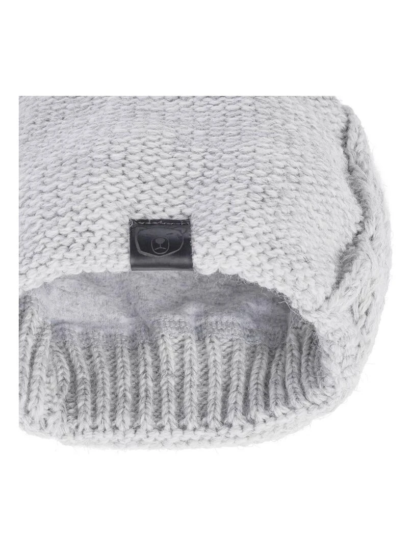 Bonnet Moyna   Made in UE   Gris clair