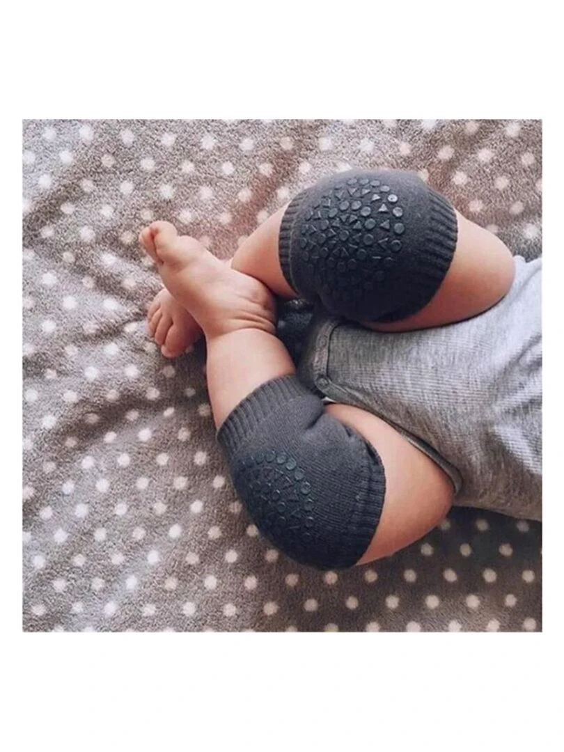 Genouillères bébé Les Chatounets Gris