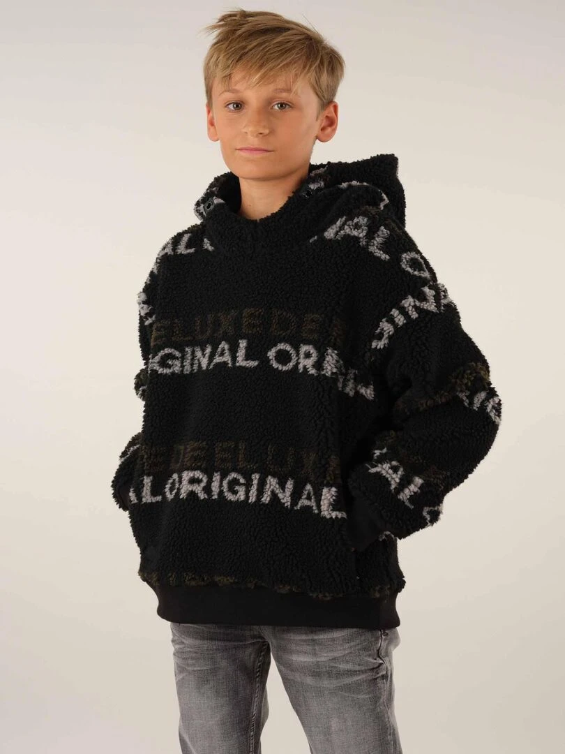 Sweat col montant 'Deeluxe' Noir