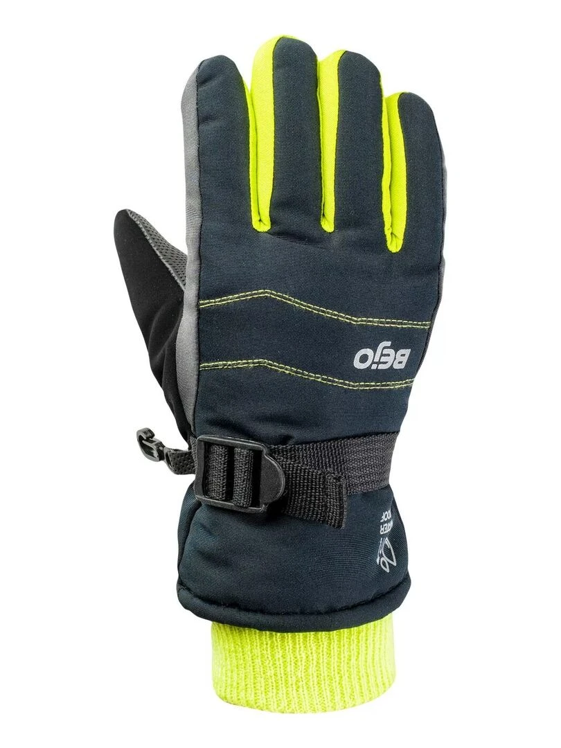 Bejo Gants de ski OSIAN Noir Vert