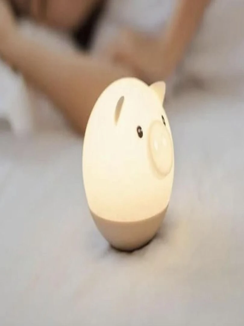 Ma lampe veilleuse PIGGY Beige clair