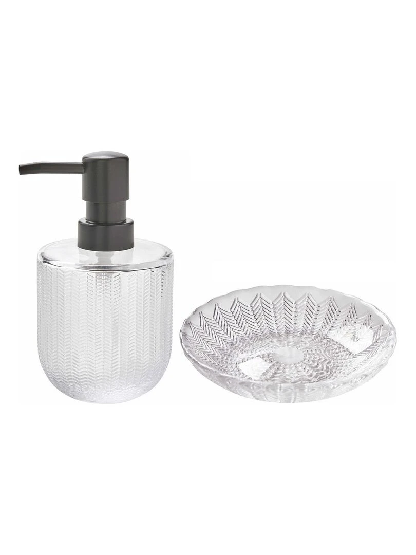 Guy Levasseur Distributeur de savon en verre transparent Transparent