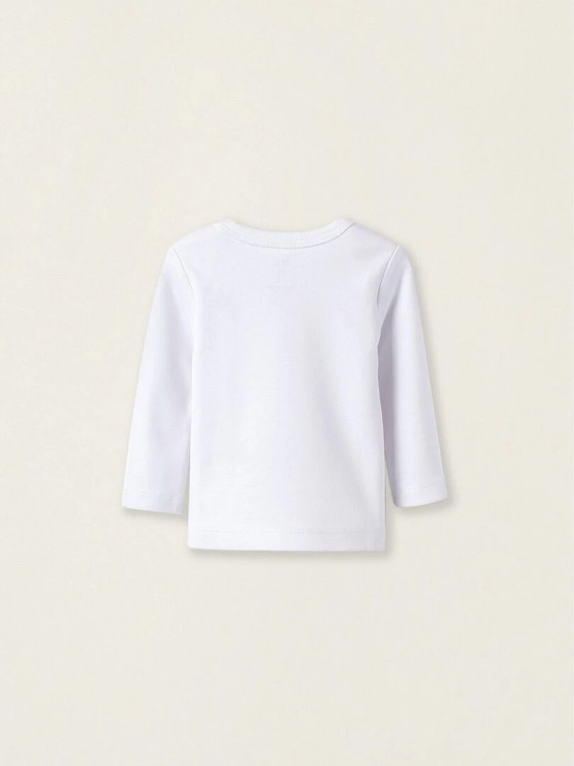 Pack 3 Pulls Intérieurs à Effet Thermique pour Bébé ESSENTIALS LINE Blanc