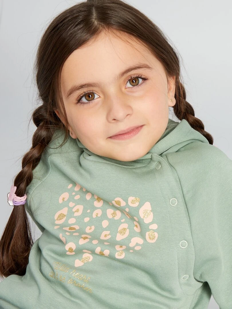 Sweat en molleton   So Easy   Blanc