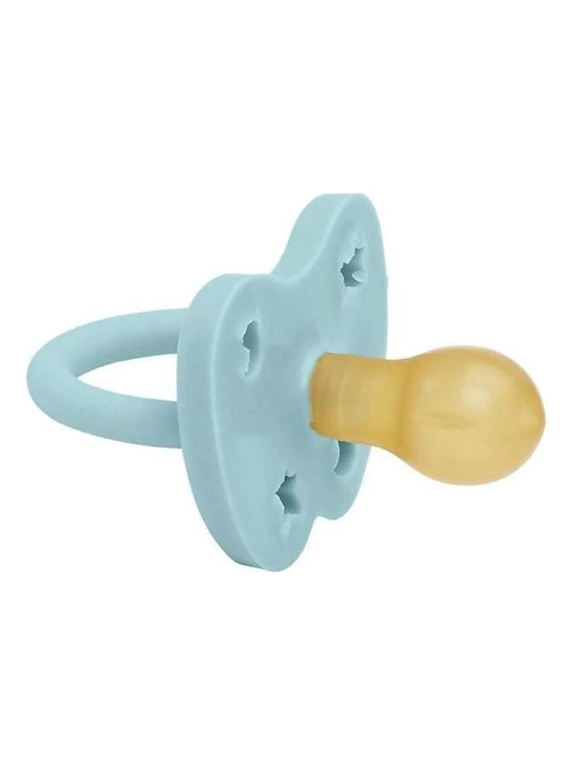 Tétine ronde caoutchouc naturel / 0+ mois   Boite unitaire        Bleu
