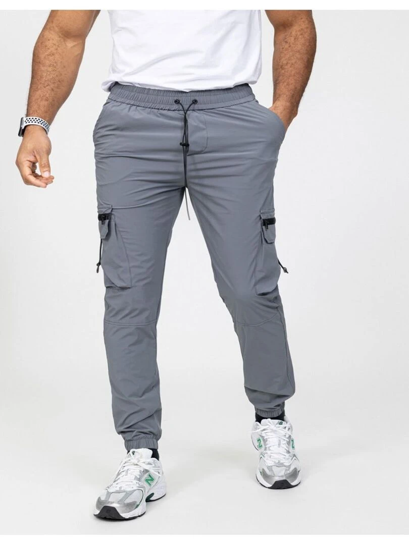 PANTALON CARGO Kebello Gris