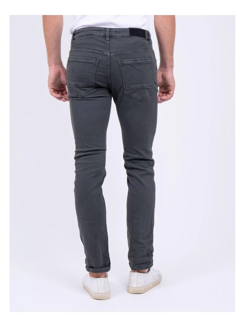 Pantalon 5 poches VAAS Gris foncé