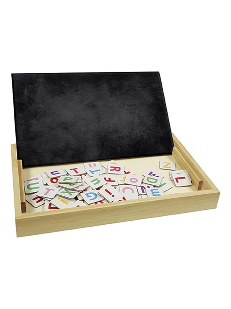 Bio Toys L’ecole Des Mots Bilingue Français Anglais – Jeu En Bois N/A
