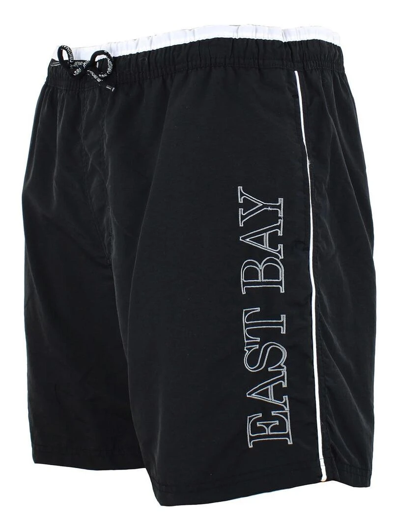Bermuda de bain garçon ECIMI   SRK   Noir Noir