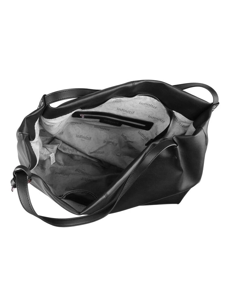 INFINITIF   SAC A MAIN HERCULEE   Noir