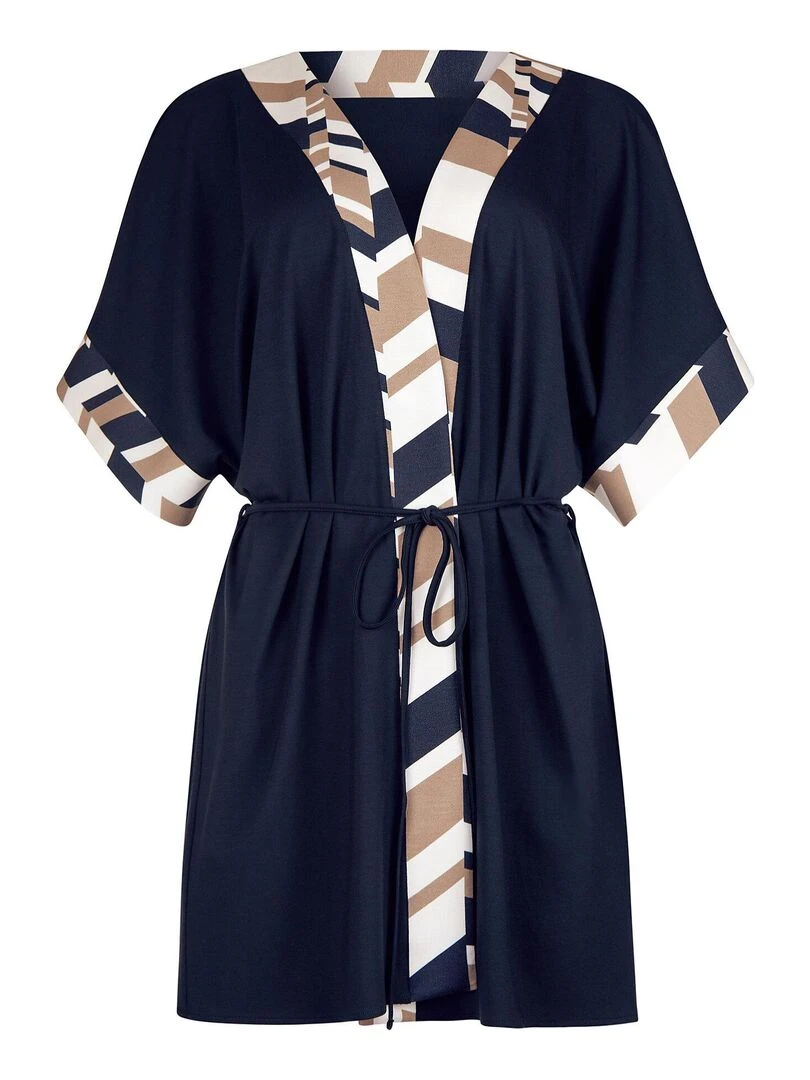 Caftan de plage Toulouse   Bleu