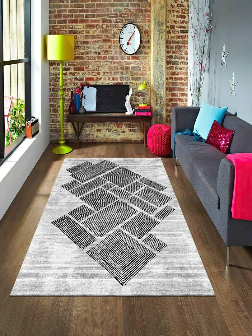 Tapis ALYA Gris Argenté