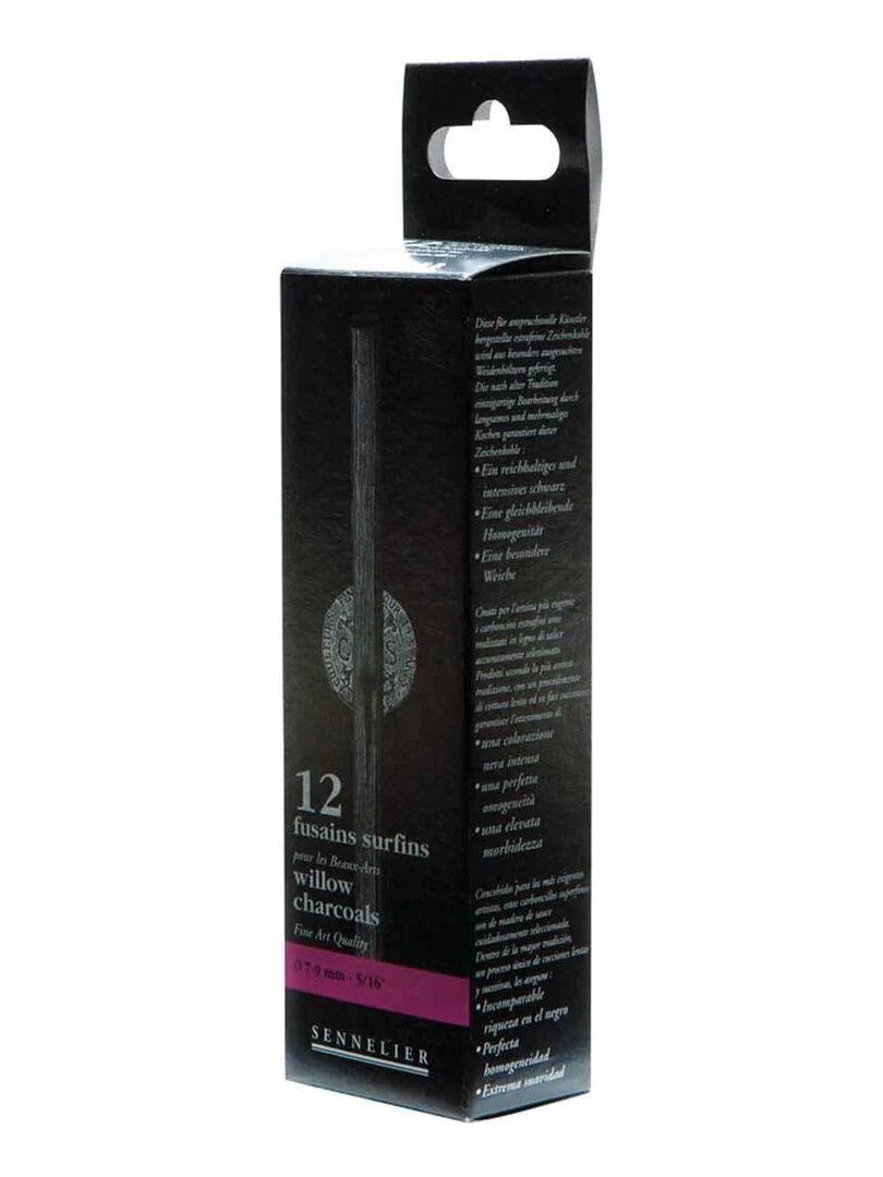 12 gros fusains Ø 7 9 mm N/A