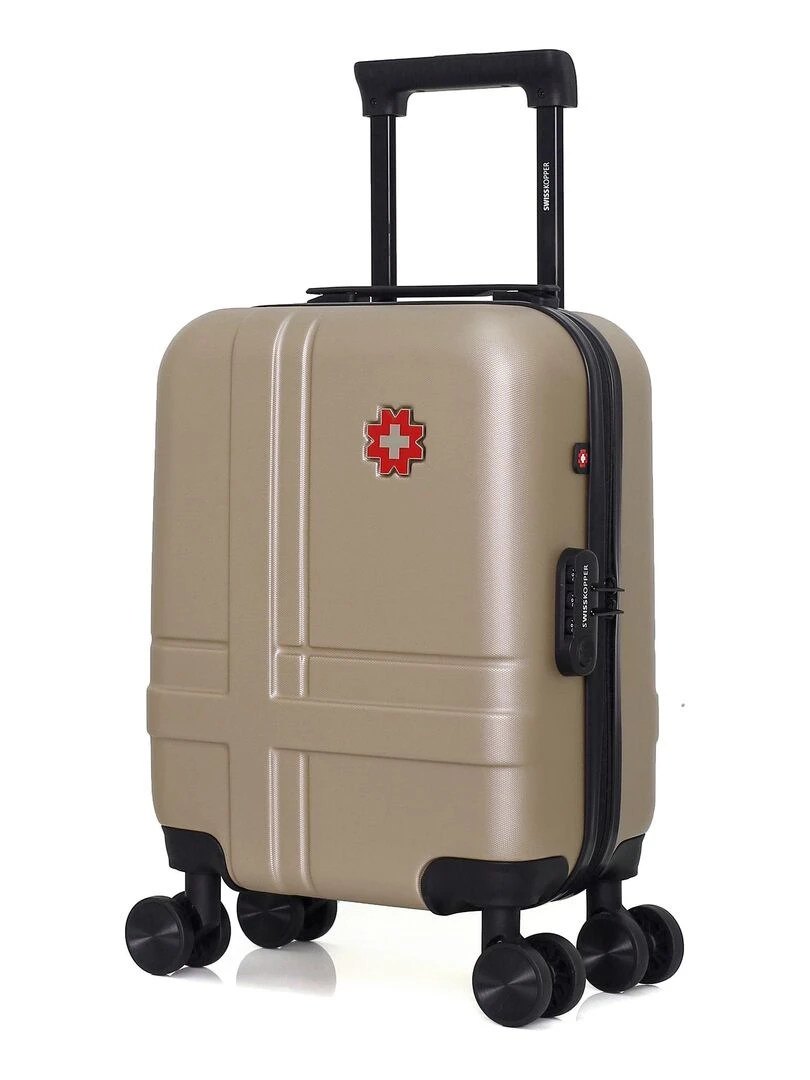 SWISS KOPPER VALISE CABINE XS USTER 4 ROUES 46 CM Beige