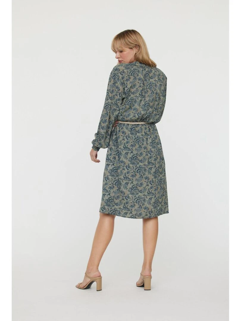 Lee Cooper   Robe manches longues polyester  LAYLA   Kaki