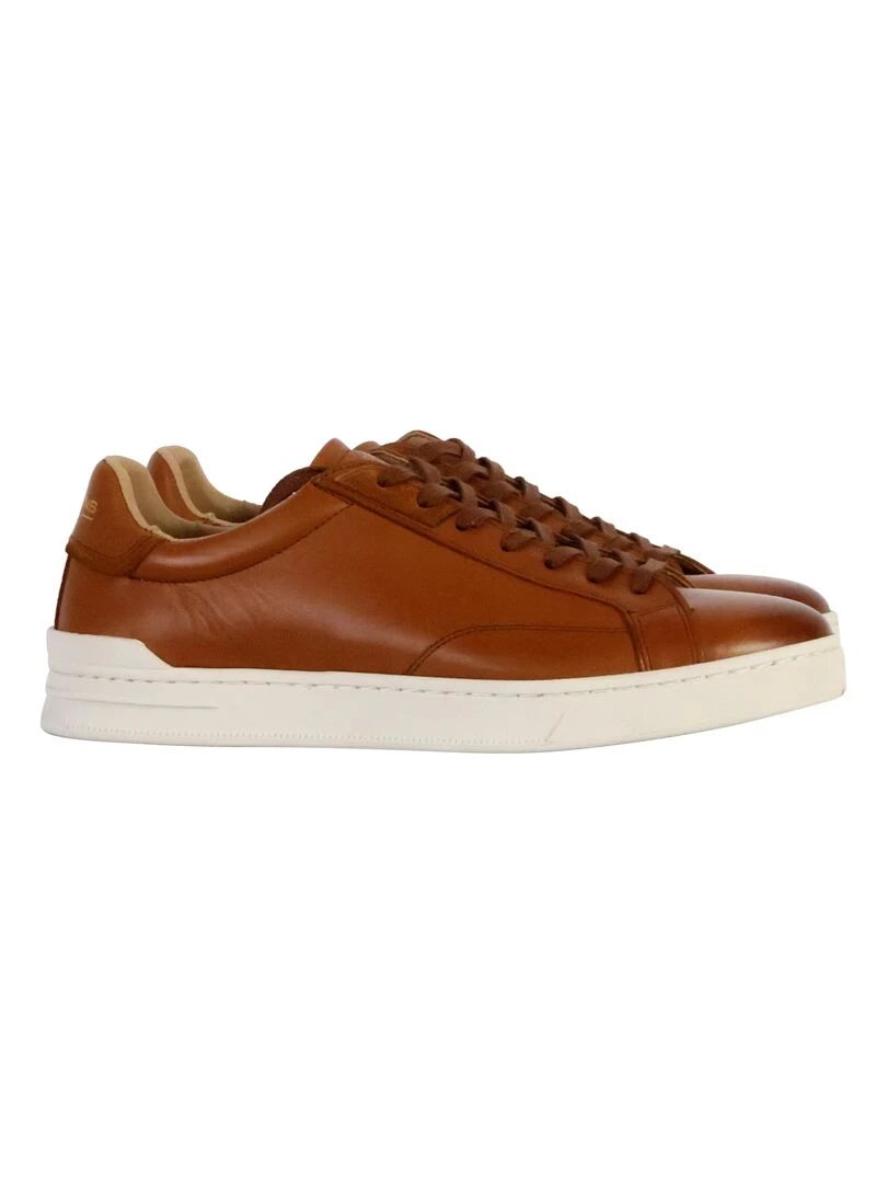 Basket Cuir Redskins Tessin   Marron