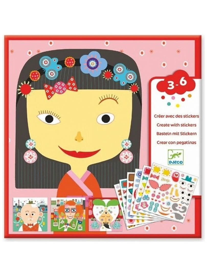 Creer Avec Des Stickers Tous Differents   N/A