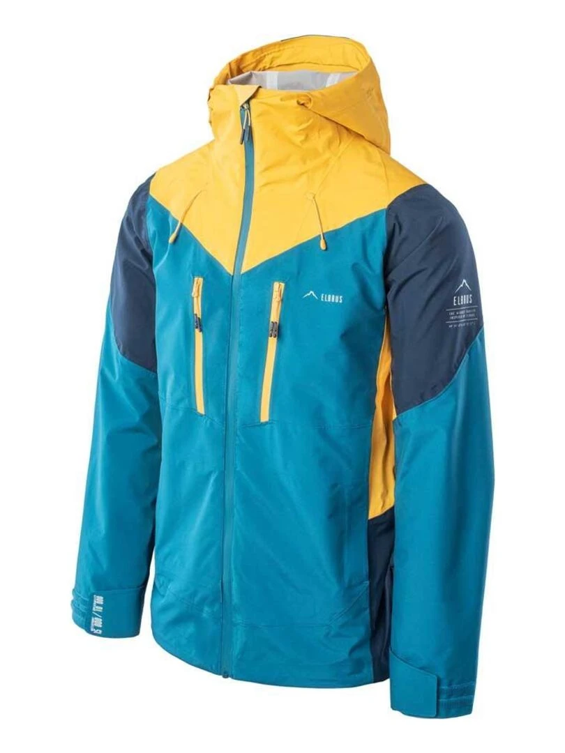 Elbrus   Veste imperméable MALASPINA   Bleu fluo
