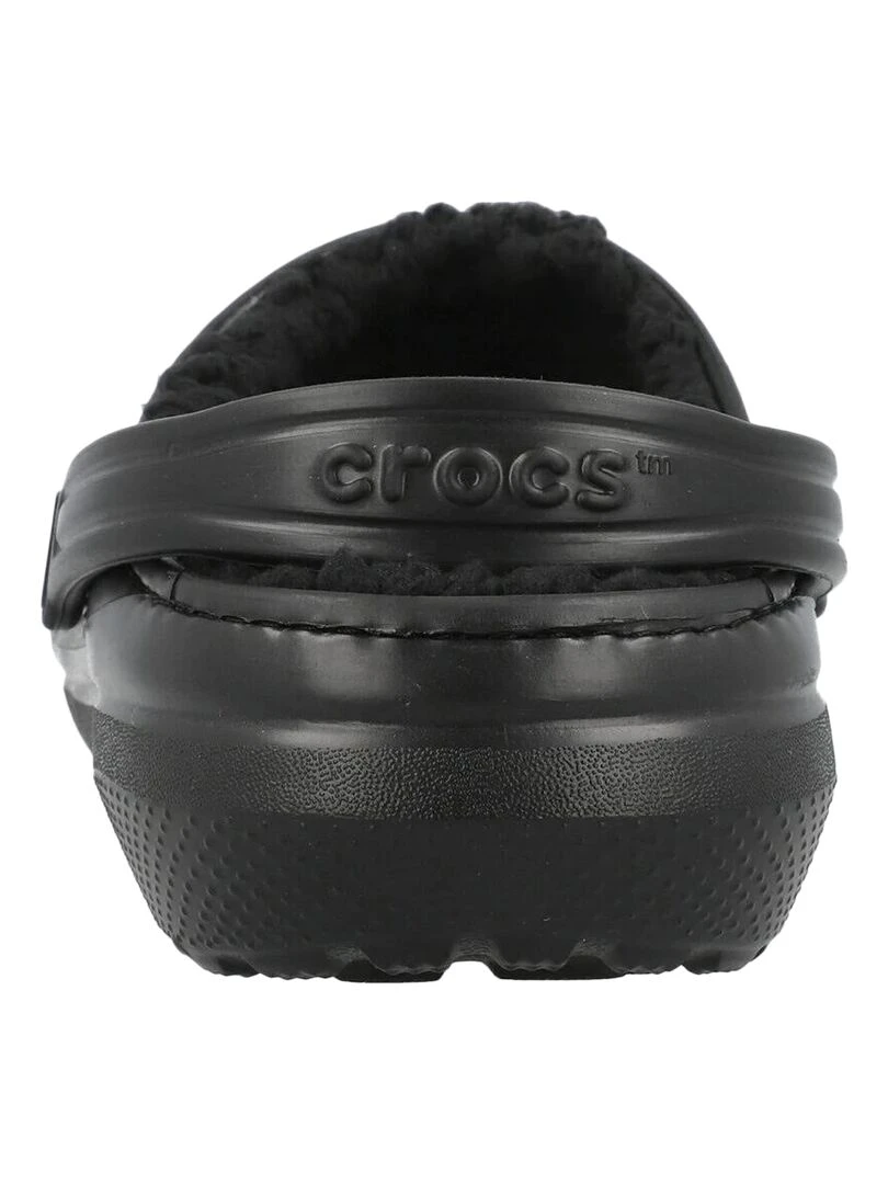 Sabot à Enfiler Enfant Crocs Classic Lined Clog K   Noir