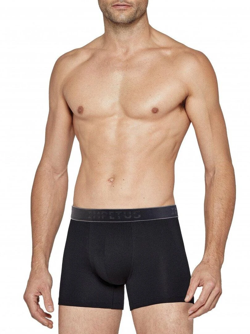Boxer Spécial New Year en coton et modal Noir