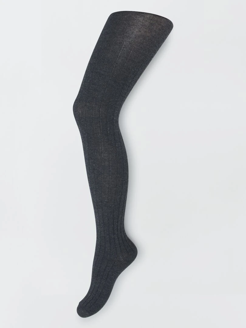 Lot de 2 paires de collants Gris/bleu