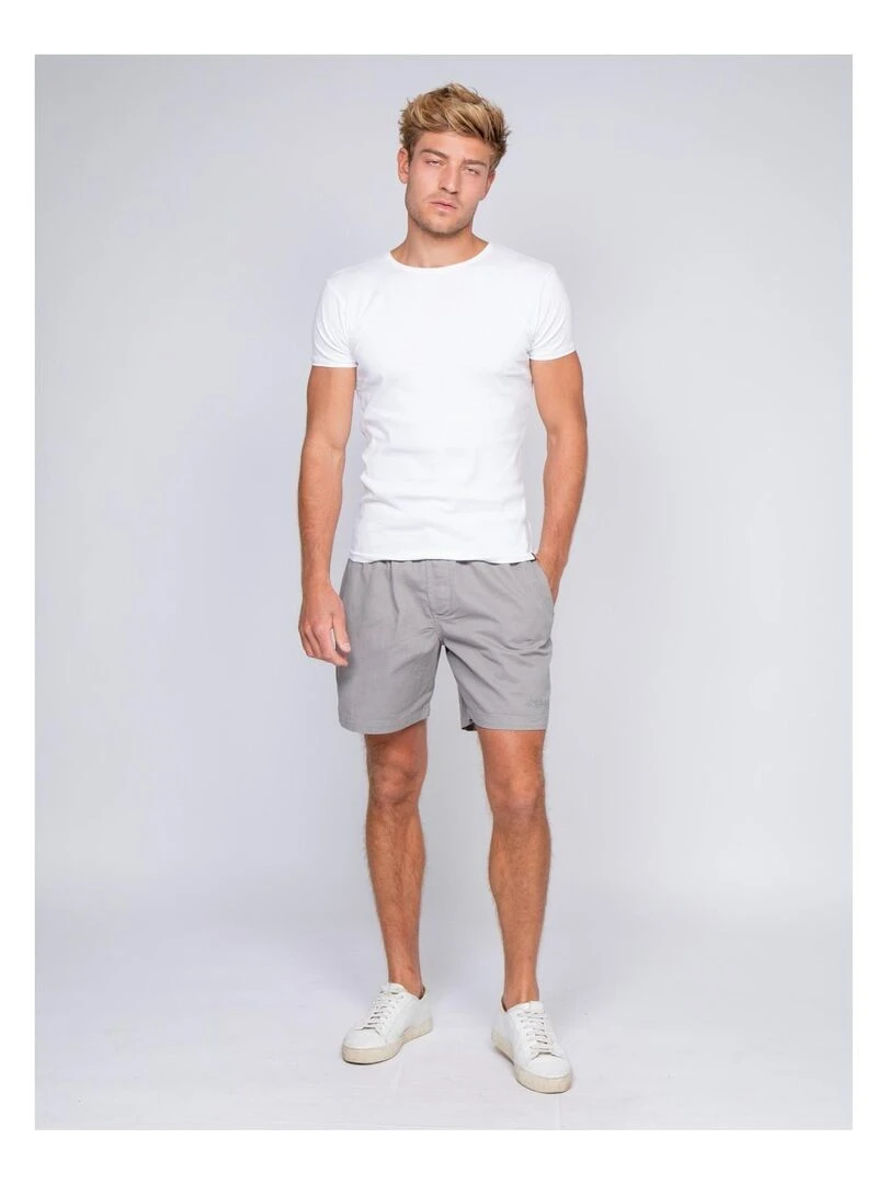 SHORT CASSIS   Gris clair
