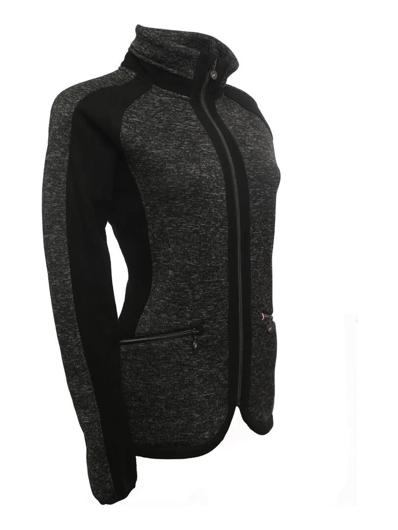 Blouson polaire femme ASPHERE   Noir Noir