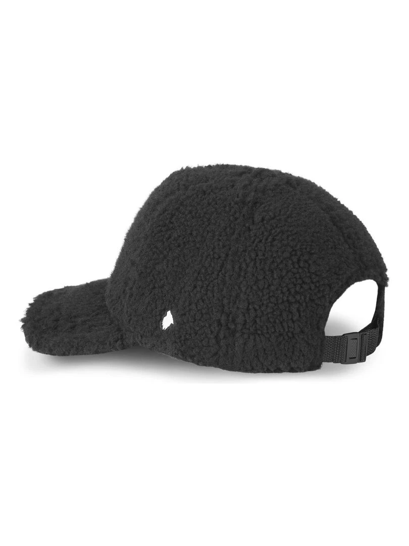 Casquette fausse fourrure uni Fur Comme Des Loups   Noir