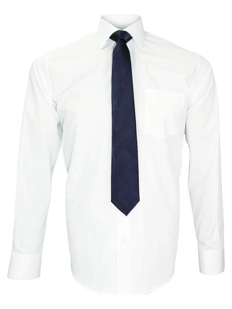 Chemise premium BASIC BUSINESS   Blanc