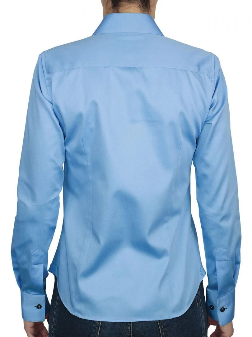 Chemise unie KRYSTAL   Bleu