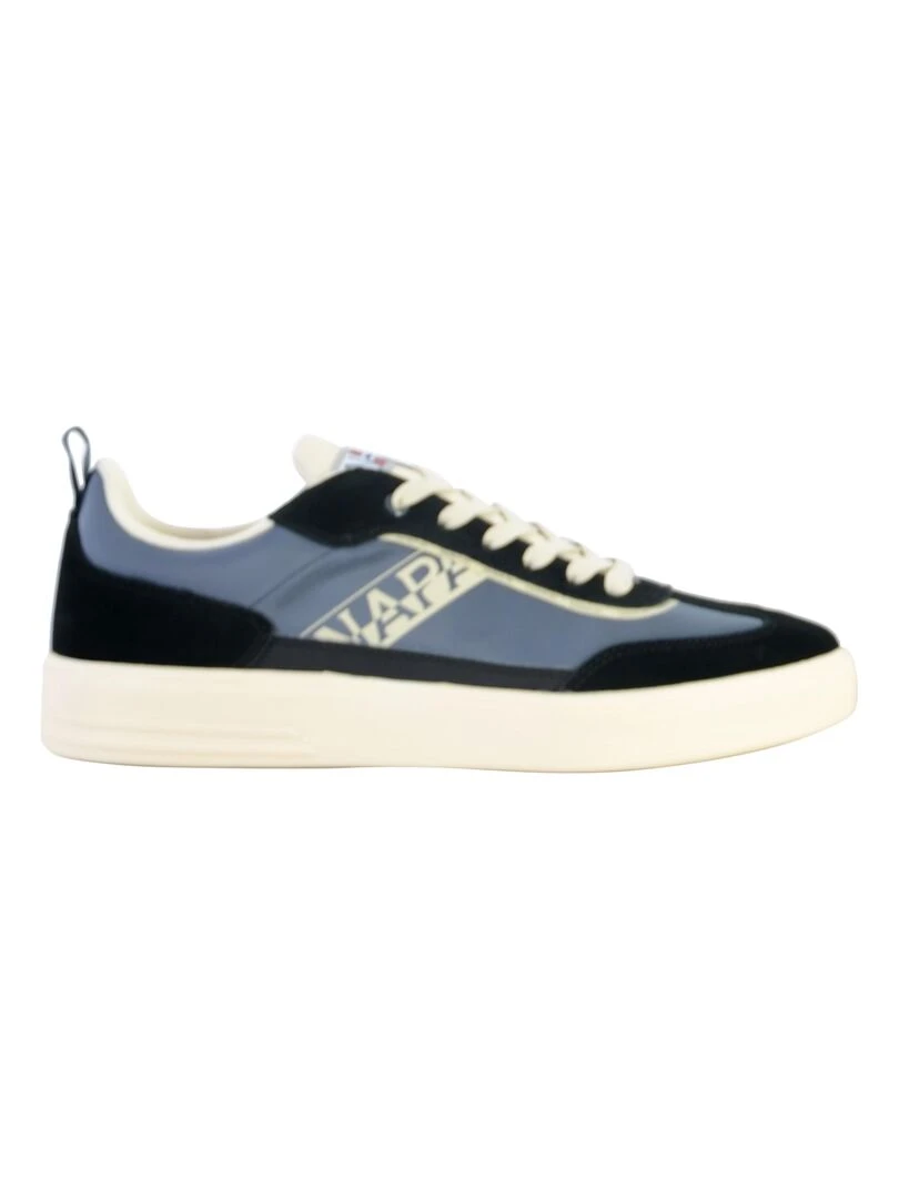 Basket Basse Cuir Napapijri Bark Noir