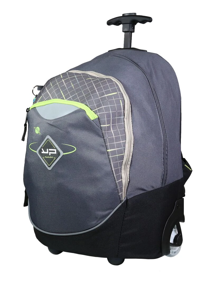 BODYPACK Sac à dos à roulettes recyclé Comète gris Gris