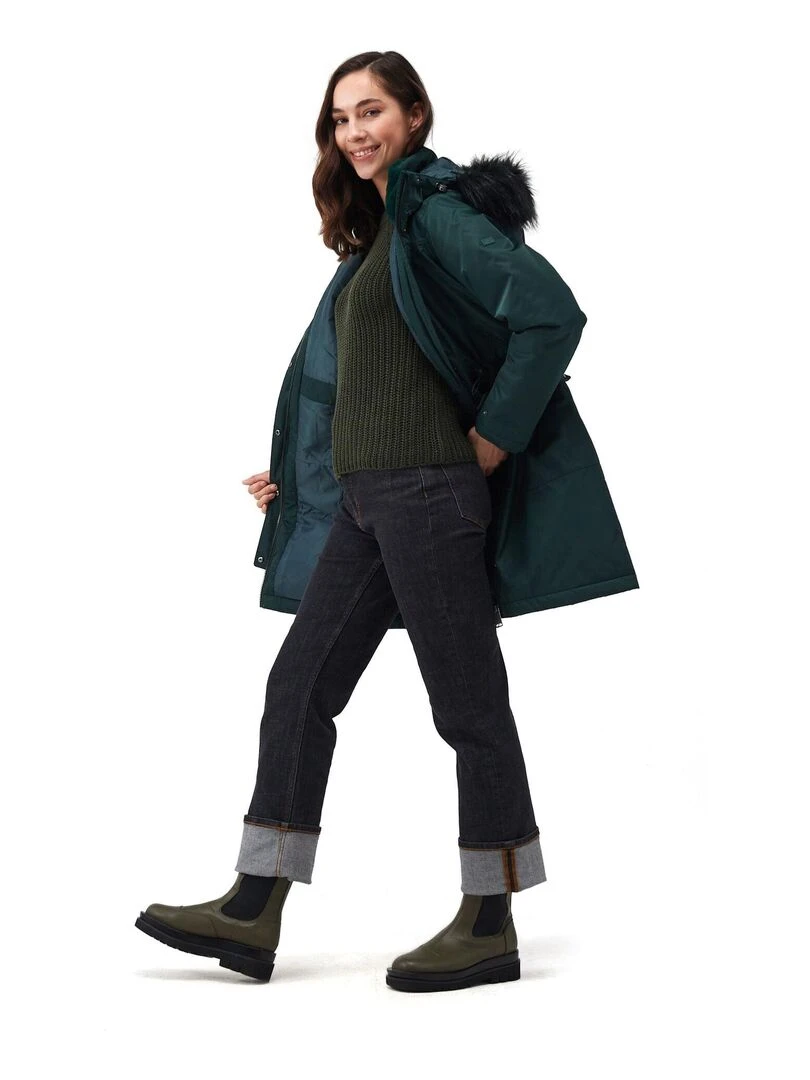 Regatta   Veste imperméable GIOVANNA FLETCHER COLLECTION   LELLANI   Vert foncé