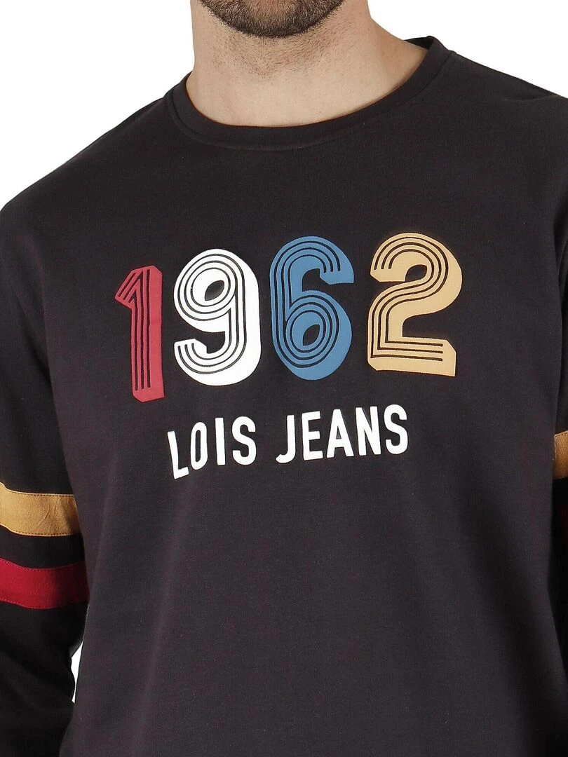 Pyjama pantalon et haut Felpa Mexico Lois   Gris