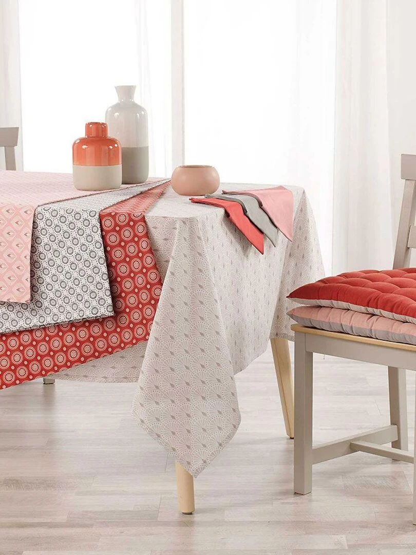 Nappe rectangulaire Tabea   Gris