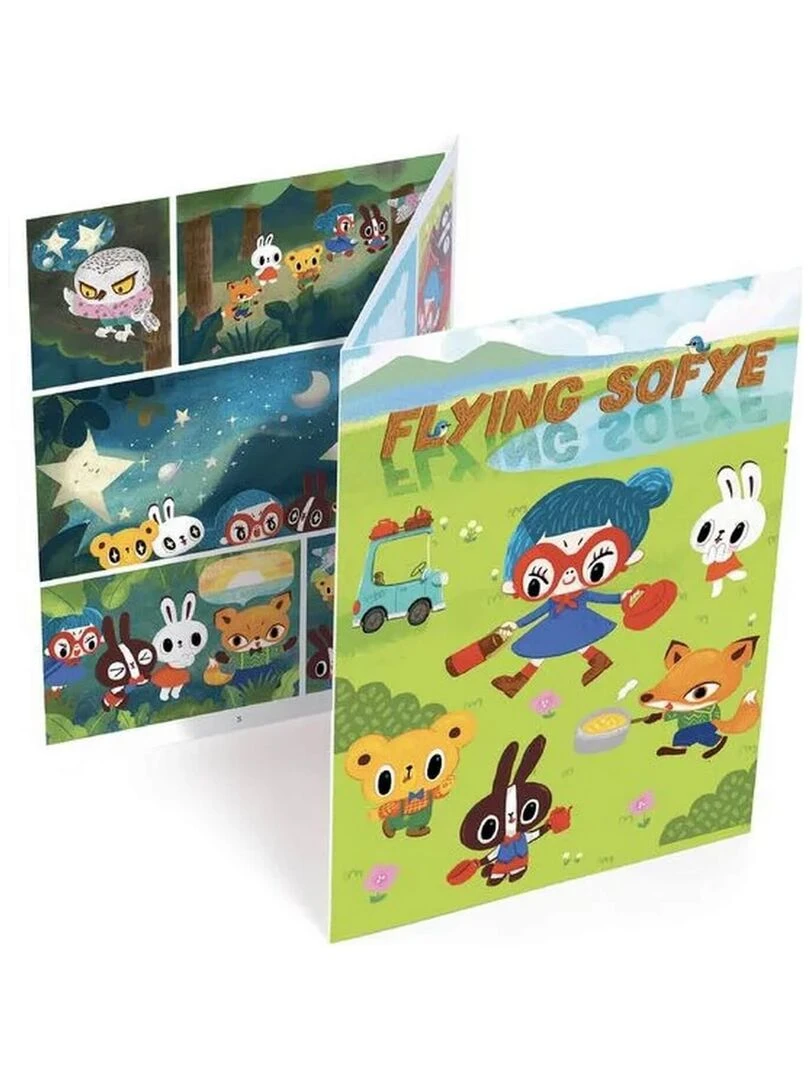 Pochette Decalcomanie Flying Sofye   N/A