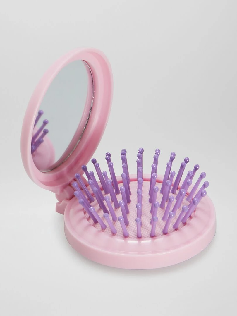 Brosse méduse 'licorne' Rose