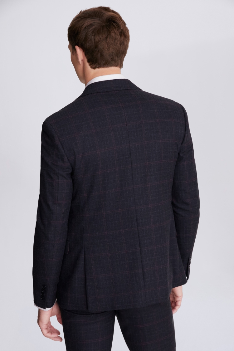 Slim Fit Light Grey Velvet Jacket    Buy Online at Moss