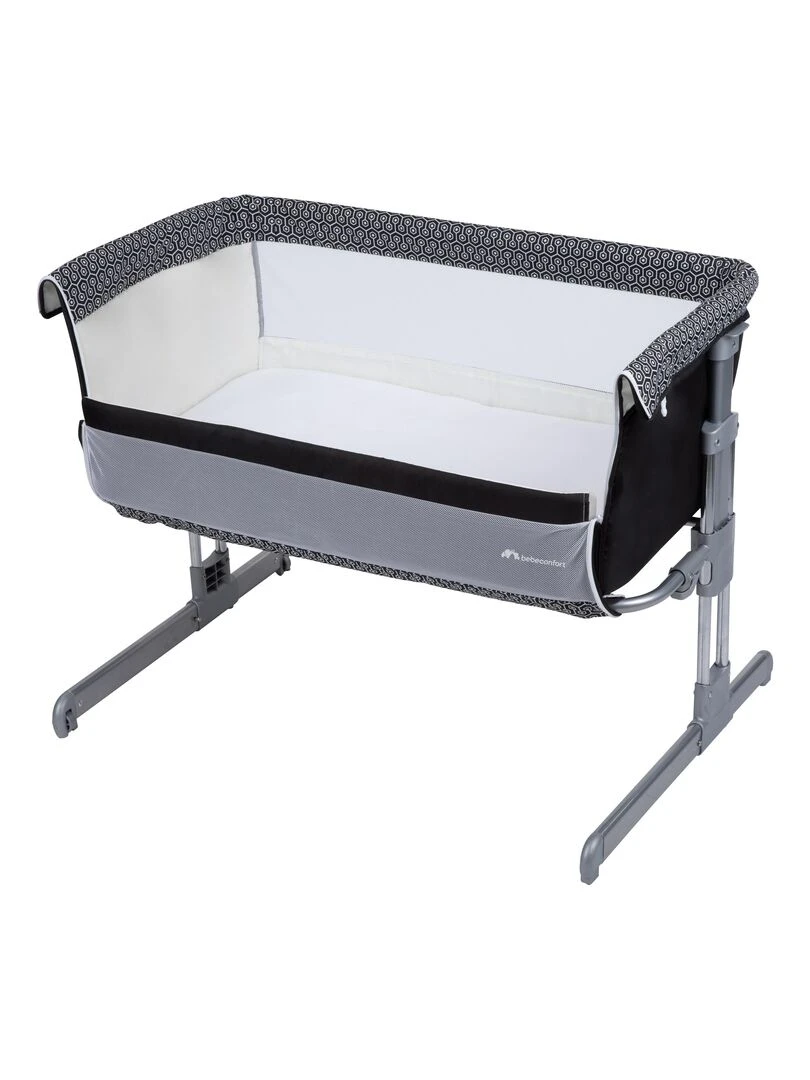 BEBECONFORT Calidoo Lit Cododo Berceau Bébé Lit Bébé De la naissance jusqu'à 9kg Geo Metric Noir