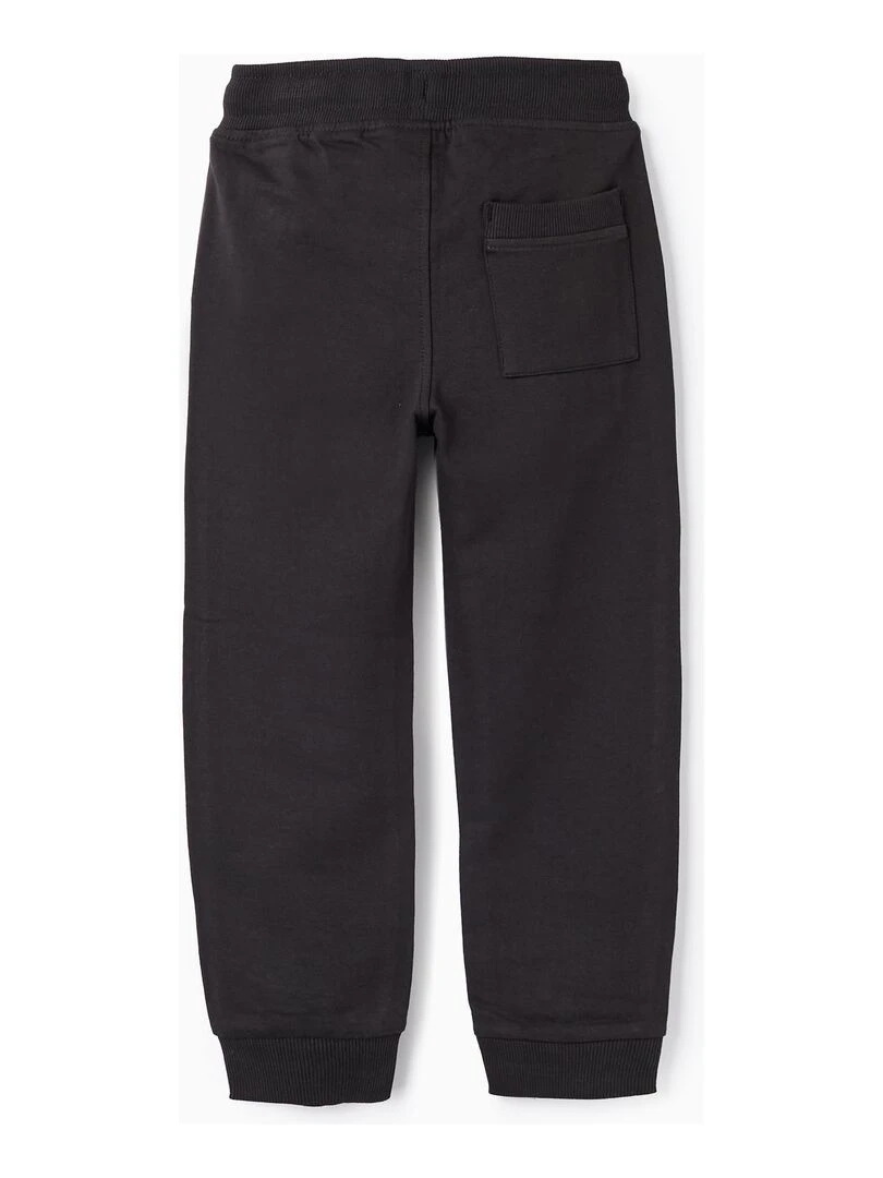 Pantalon de sport pour garçon 'Slim Fit' NATURE TAKEOVER Noir
