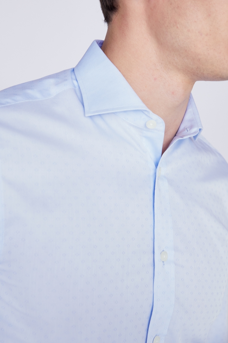 Tailored Fit Sky Stripe Shirt   Buy Online at Moss