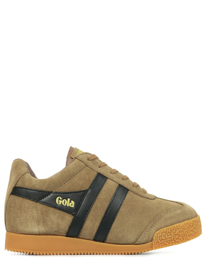 Baskets Gola Harrier Suede Marron