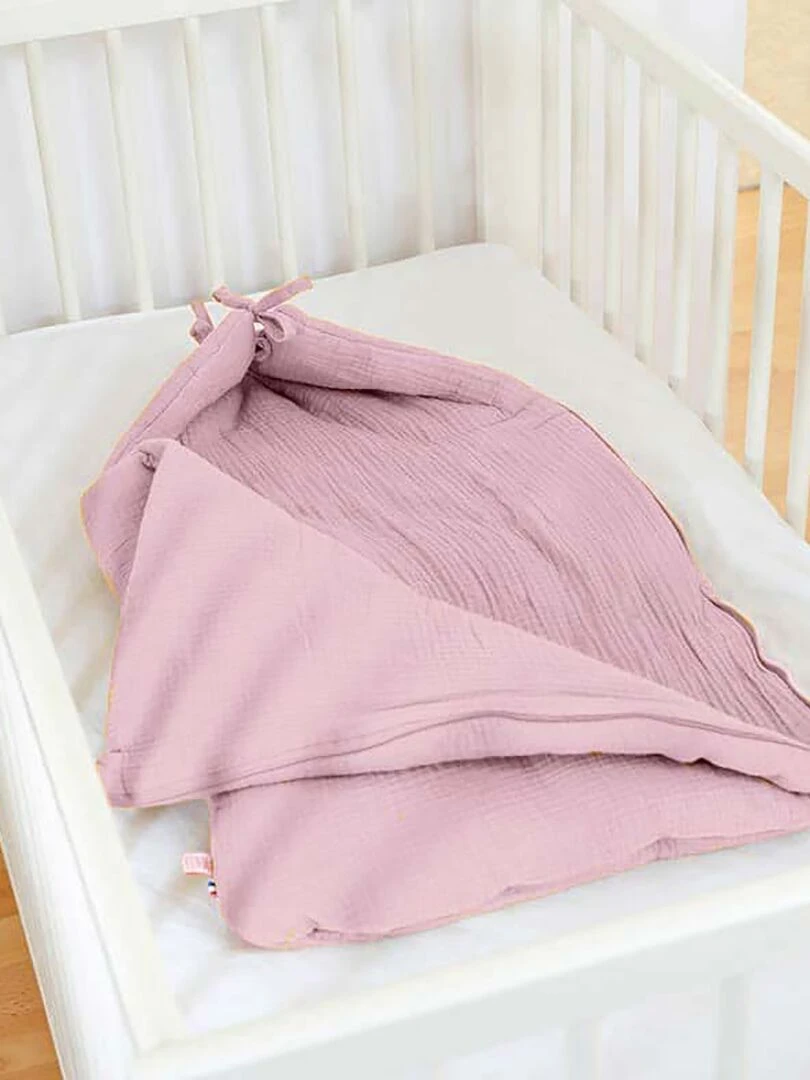 Nid d'Ange en Coton Bio Rose   Rose