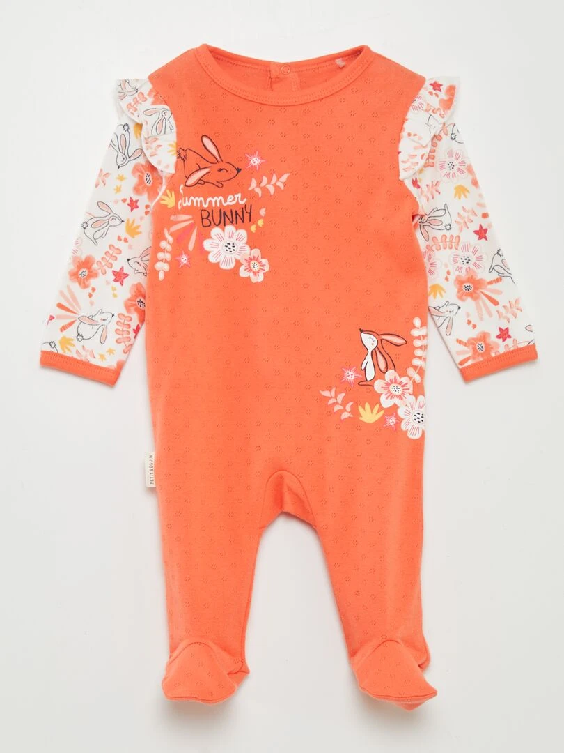 Short en lin mélangé   Vert