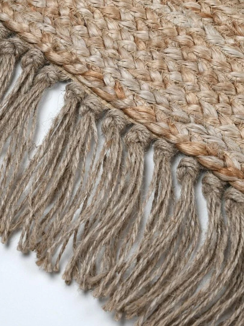 Tapis jute 80x120 Kinogi Beige