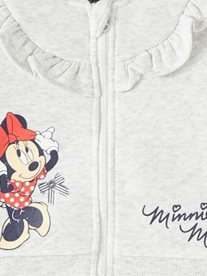 Disney   Ensemble Veste pantalon bébé fille Imprimé Minnie   Gris