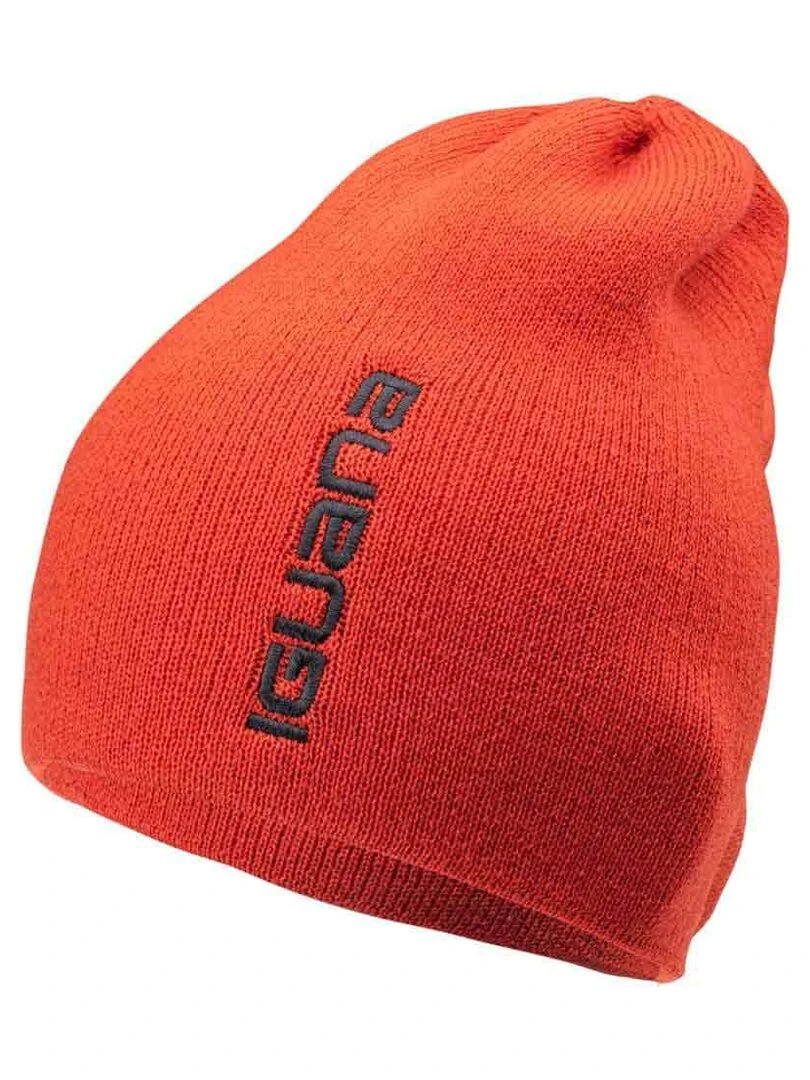 Iguana   Bonnet d'hiver ASPAR   Rouge foncé