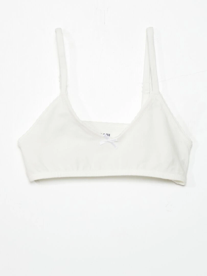 Lot de 2 brassières   Bleu/blanc