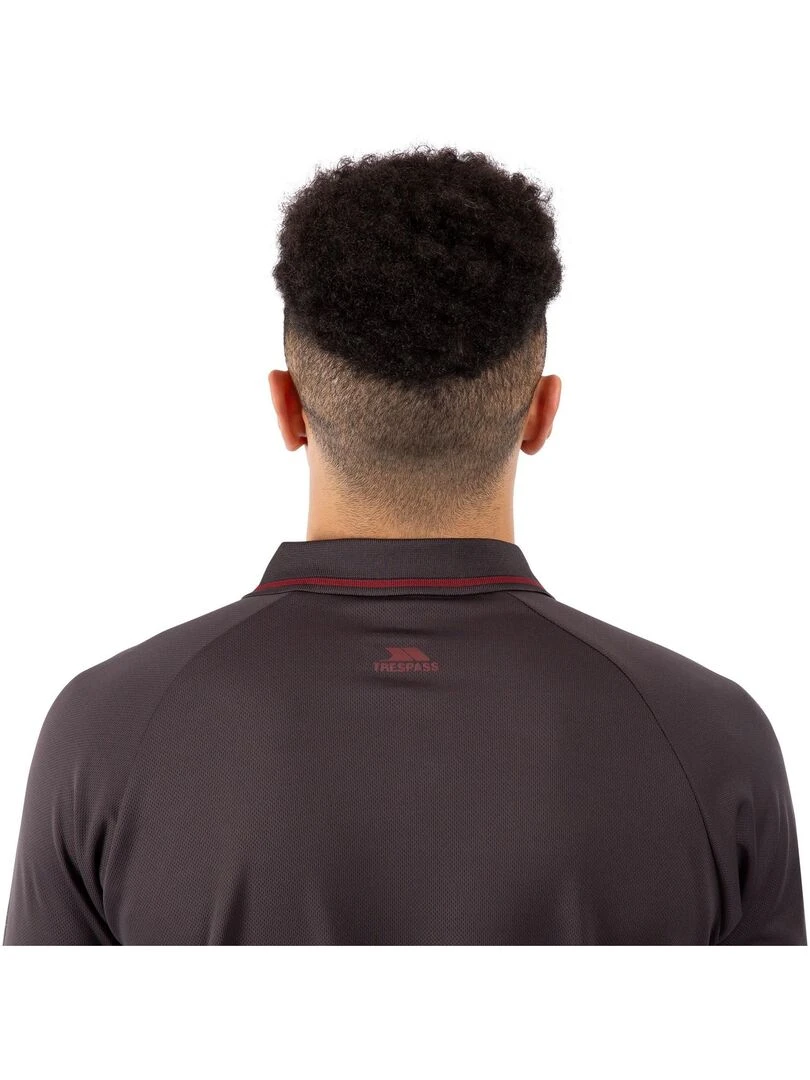 Trespass   Polo BONNINGTON   Gris foncé